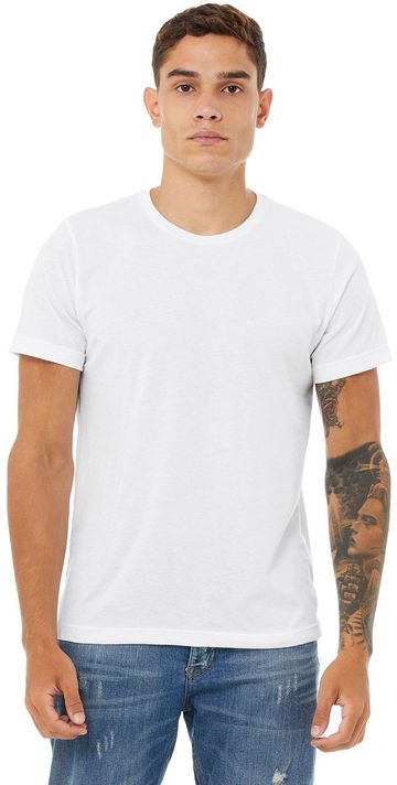 Bella + Canvas Unisex Poly-Cotton Short-Sleeve T-Shirt